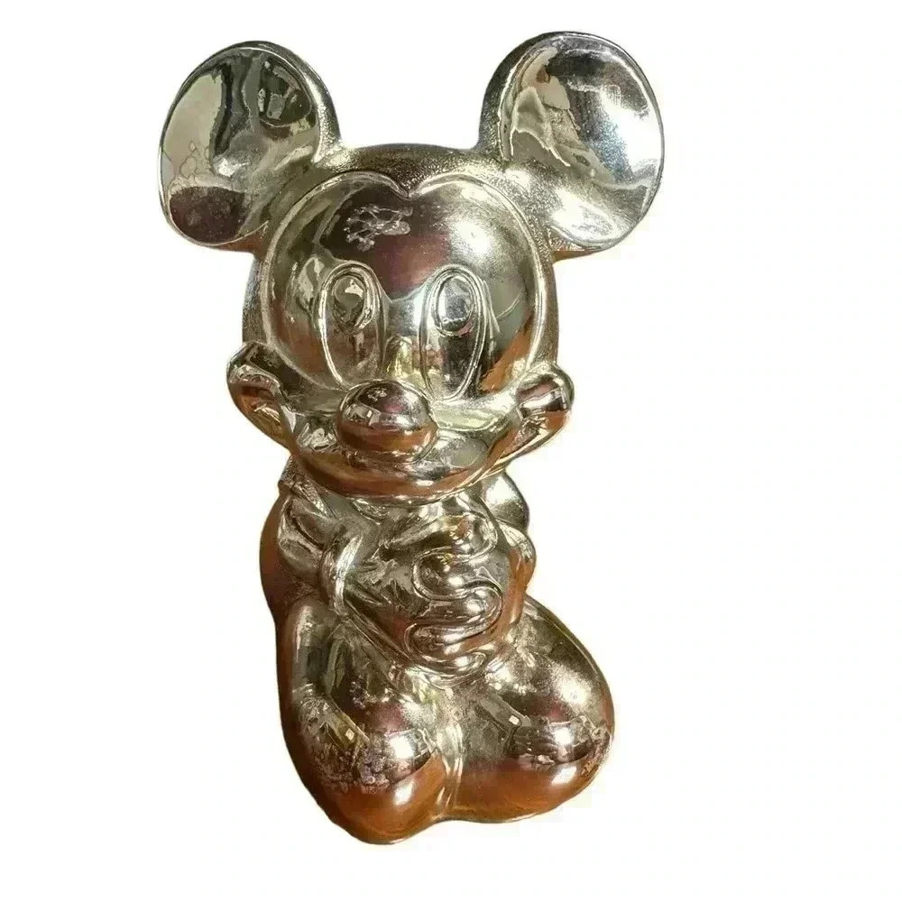 Disney 1989 Reed & Barton Disney Babies Mickey Mouse Silverplated Bank